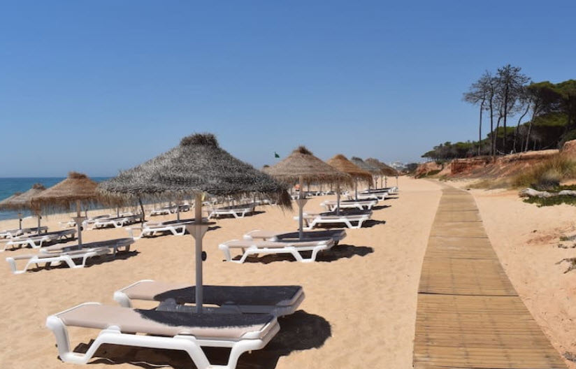 Praia do Trafal, Quarteira, Portugal, Portugal